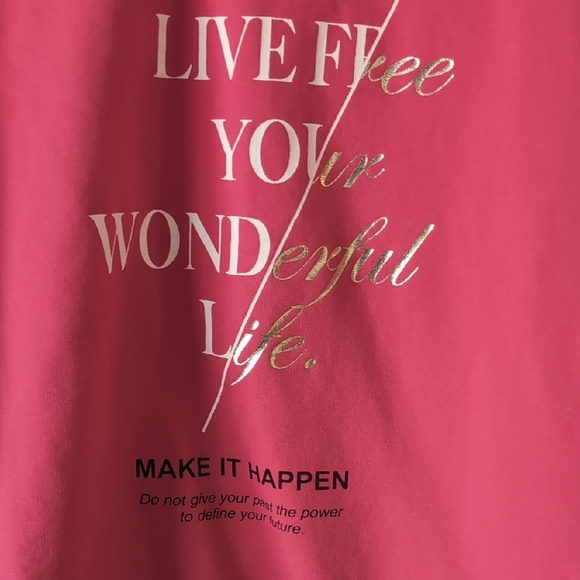 Pink Graphic Sweatshirt - Picture 2 of 4